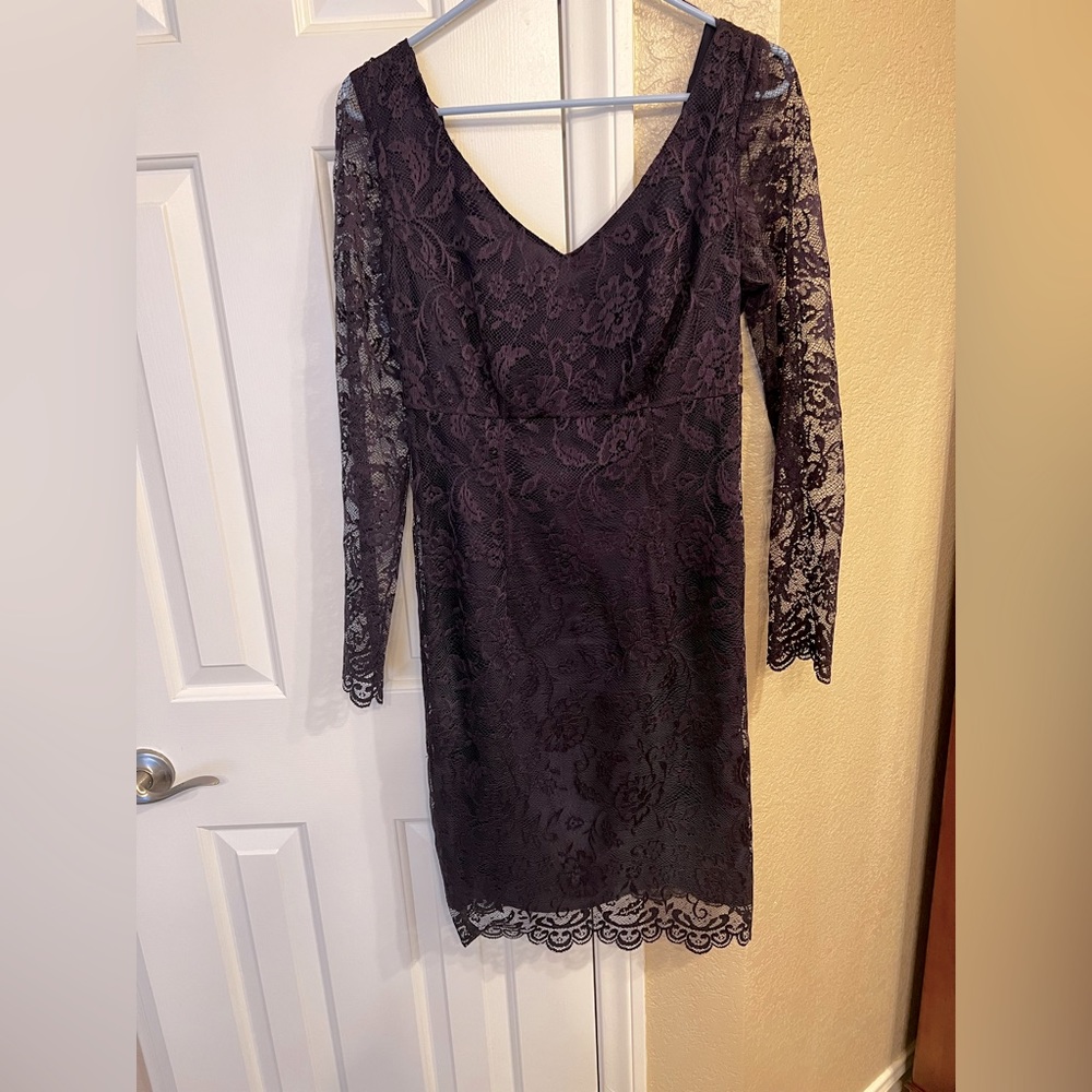 Purple lace dress - Bravissimo size 8 RC